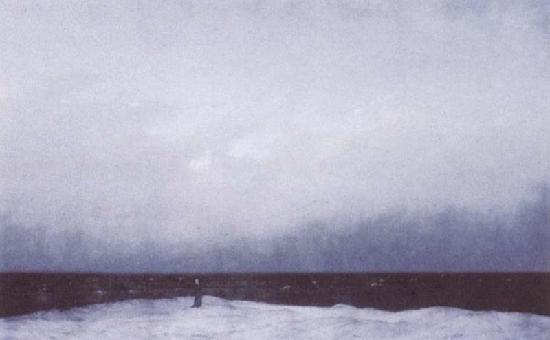 Caspar David Friedrich Monk by the Sea Germany oil painting art